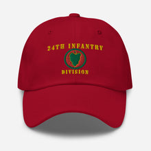 Load image into Gallery viewer, Dad hat - 24th Infantry Division X 300
