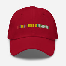 Load image into Gallery viewer, Dad hat - Vietnam Service Ribbon Bar