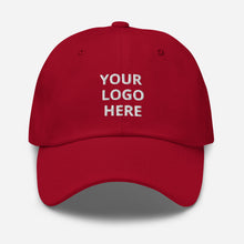 Load image into Gallery viewer, Dad hat - Your Logo Here - Personal Customization