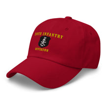 Load image into Gallery viewer, Dad hat - Army - 20th Infantry Division X 300 - Hat