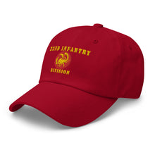 Load image into Gallery viewer, Dad hat - Army - 22nd Infantry Division X 300 - Hat