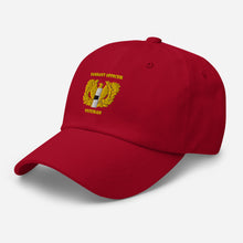 Load image into Gallery viewer, Dad hat - Emblem - Warrant Officer - WO1 - Veteran X 300