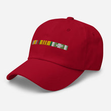 Load image into Gallery viewer, Dad hat - Vietnam Service Ribbon Bar