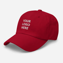Load image into Gallery viewer, Dad hat - Your Logo Here - Personal Customization