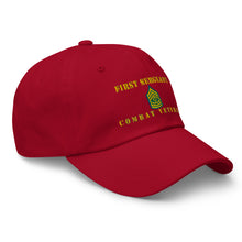 Load image into Gallery viewer, Dad hat - Army - First Sergeant - Combat Veteran - Line