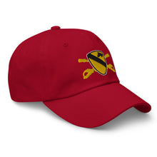 Load image into Gallery viewer, Dad hat - Army - 1st Cavalry Division - SSI w Br X 300