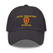 Load image into Gallery viewer, Dad hat - Army - 25th Infantry Division X 300 - Hat