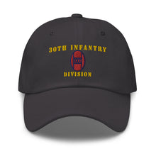 Load image into Gallery viewer, Dad hat - Army - 30th Infantry Division X 300 - Hat