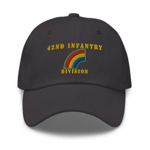 Load image into Gallery viewer, Dad hat - Army - 42nd Infantry Division X 300 - Hat