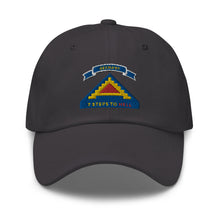 Load image into Gallery viewer, Dad hat - Army - 7th United States Army w 7 Steps Hell w Scroll