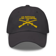 Load image into Gallery viewer, Dad hat - Army - 1st Bn 41st Infantry X 300 - Hat
