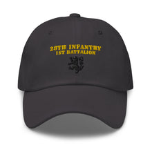 Load image into Gallery viewer, Dad hat - Army - 1st Battalion 28th Infantry - Hat