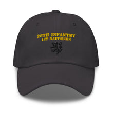 Load image into Gallery viewer, Dad hat - Army - 1st Battalion 28th Infantry - Hat