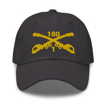 Load image into Gallery viewer, Dad hat - Army - 1st Squadron, 180th Cavalry Regiment Branch wo Txt X 300