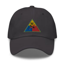 Load image into Gallery viewer, Dad hat - Army - 781st Tank Battalion SSI