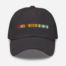 Load image into Gallery viewer, Dad hat - Vietnam Service Ribbon Bar