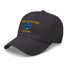 Load image into Gallery viewer, Dad hat - Army - 23rd Infantry Division X 300 - Hat