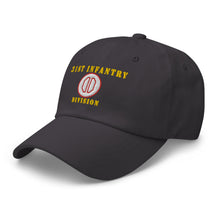 Load image into Gallery viewer, Dad hat - Army - 31st Infantry Division X 300 - Hat