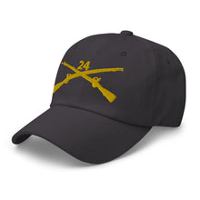 Load image into Gallery viewer, Dad hat - Army - 24th Infantry Regiment Branch wo Txt