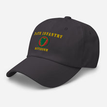 Load image into Gallery viewer, Dad hat - 24th Infantry Division X 300