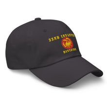 Load image into Gallery viewer, Dad hat - Army - 22nd Infantry Division X 300 - Hat
