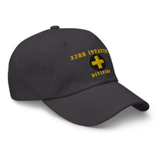 Load image into Gallery viewer, Dad hat - Army - 33rd Infantry Division X 300 - Hat