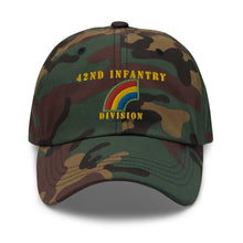 Load image into Gallery viewer, Dad hat - Army - 42nd Infantry Division X 300 - Hat