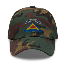 Load image into Gallery viewer, Dad hat - Army - 7th United States Army w 7 Steps Hell w Scroll