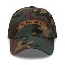 Load image into Gallery viewer, Dad hat - Army - 41st Scout Dog Platoon wo Txt