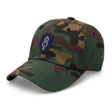 Load image into Gallery viewer, Dad hat - Army - 8th Infantry Division wo Txt