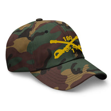 Load image into Gallery viewer, Dad hat - Army - 1st Squadron, 180th Cavalry Regiment Branch wo Txt X 300