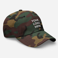 Load image into Gallery viewer, Dad hat - Your Logo Here - Personal Customization