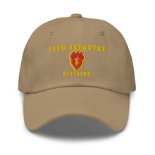 Load image into Gallery viewer, Dad hat - Army - 25th Infantry Division X 300 - Hat