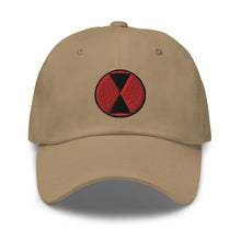 Load image into Gallery viewer, Dad hat - Army - 7th Infantry Division wo Txt