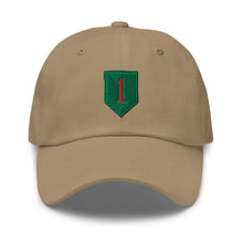 Load image into Gallery viewer, Dad hat - Army - 1st Infantry Division wo Txt