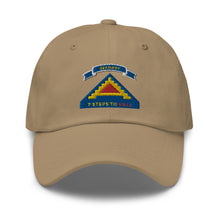 Load image into Gallery viewer, Dad hat - Army - 7th United States Army w 7 Steps Hell w Scroll