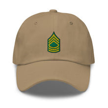 Load image into Gallery viewer, Dad hat - Army - Master Sergeant - MSG wo Txt