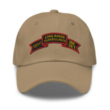 Load image into Gallery viewer, Dad hat - SOF - 151st Inf - LRSU Scroll - Surveillance X 300
