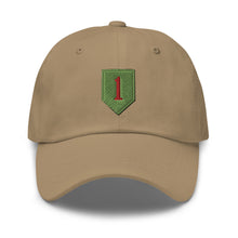 Load image into Gallery viewer, Dad hat - Army - 1st Infantry Division wo Txt