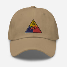 Load image into Gallery viewer, Dad hat - Armor - 1st Battalion, 110th Armor Regiment - SSI wo Txt