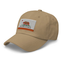 Load image into Gallery viewer, Dad hat - Flag - California