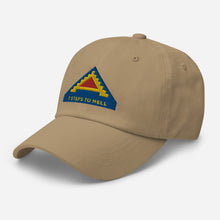 Load image into Gallery viewer, Dad hat - 7th United States Army w 7 Steps to Hell