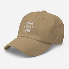 Load image into Gallery viewer, Dad hat - Your Logo Here - Personal Customization