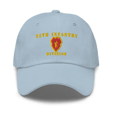 Load image into Gallery viewer, Dad hat - Army - 25th Infantry Division X 300 - Hat