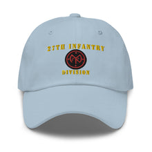Load image into Gallery viewer, Dad hat - Army - 27th Infantry Division X 300 - Hat
