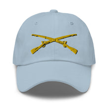 Load image into Gallery viewer, Dad hat - Army - Infantry Branch - Crossed Rifles