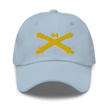 Load image into Gallery viewer, Dad hat - Army - 94th Field Artillery Regiment - Arty Br wo Txt