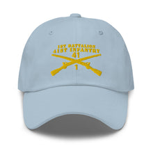 Load image into Gallery viewer, Dad hat - Army - 1st Bn 41st Infantry X 300 - Hat