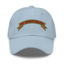 Load image into Gallery viewer, Dad hat - Army - 41st Scout Dog Platoon wo Txt