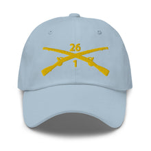 Load image into Gallery viewer, Dad hat - Army - 1st Bn 26th Infantry Regiment - w Infantry Br wo Txt X 300